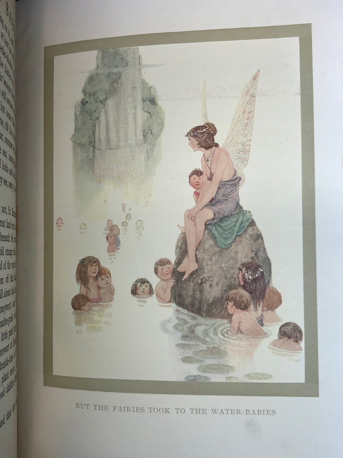 1923 The Water Babies by Charles Kingsley Hardcover Houghton Mifflin Company
