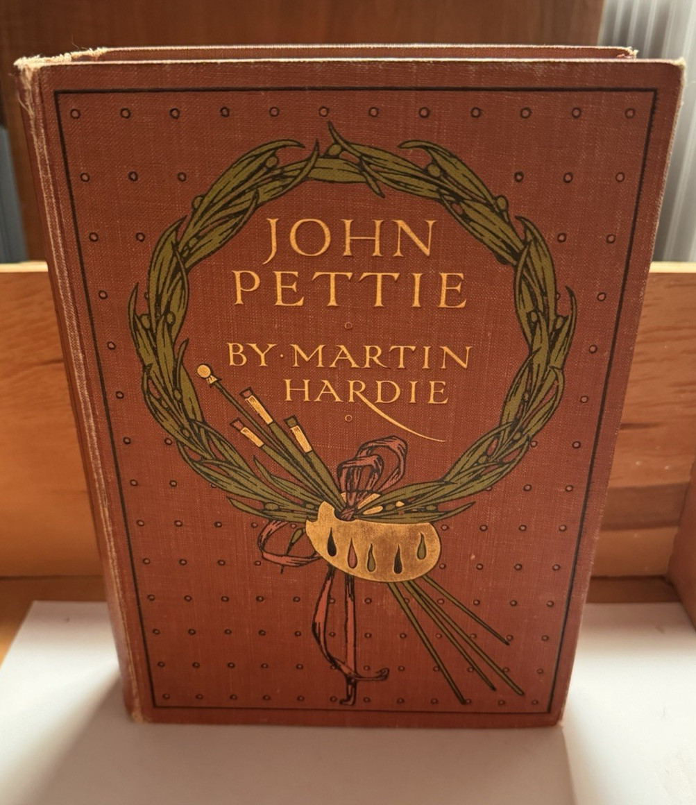 Antique Book „John Pettie R.A., H.R.S.A.“ by Martin Hardie, 1908, 1st Edition