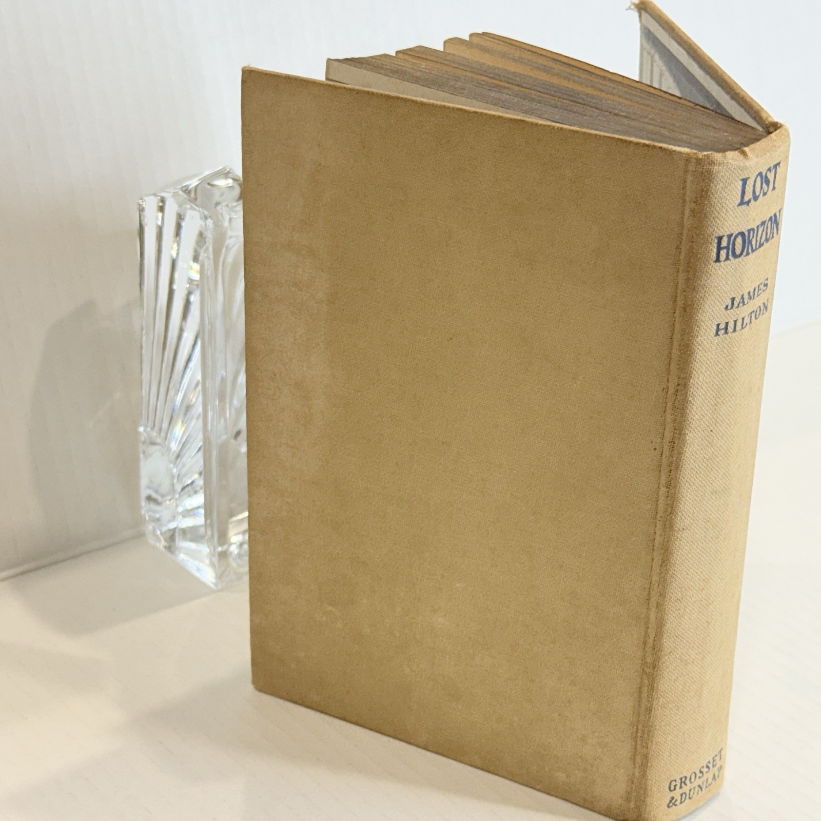 Vintage Lost Horizon James Hilton 1936 Hawthornden Prize HC Grosset Dunlap