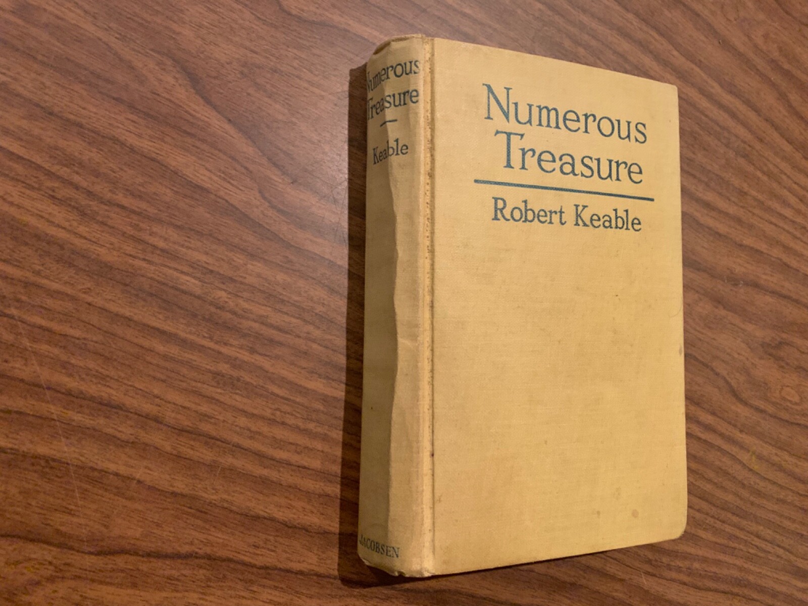 1930 Robert Keable NUMEROUS TREASURE Pacific Islands Romantic Novel
