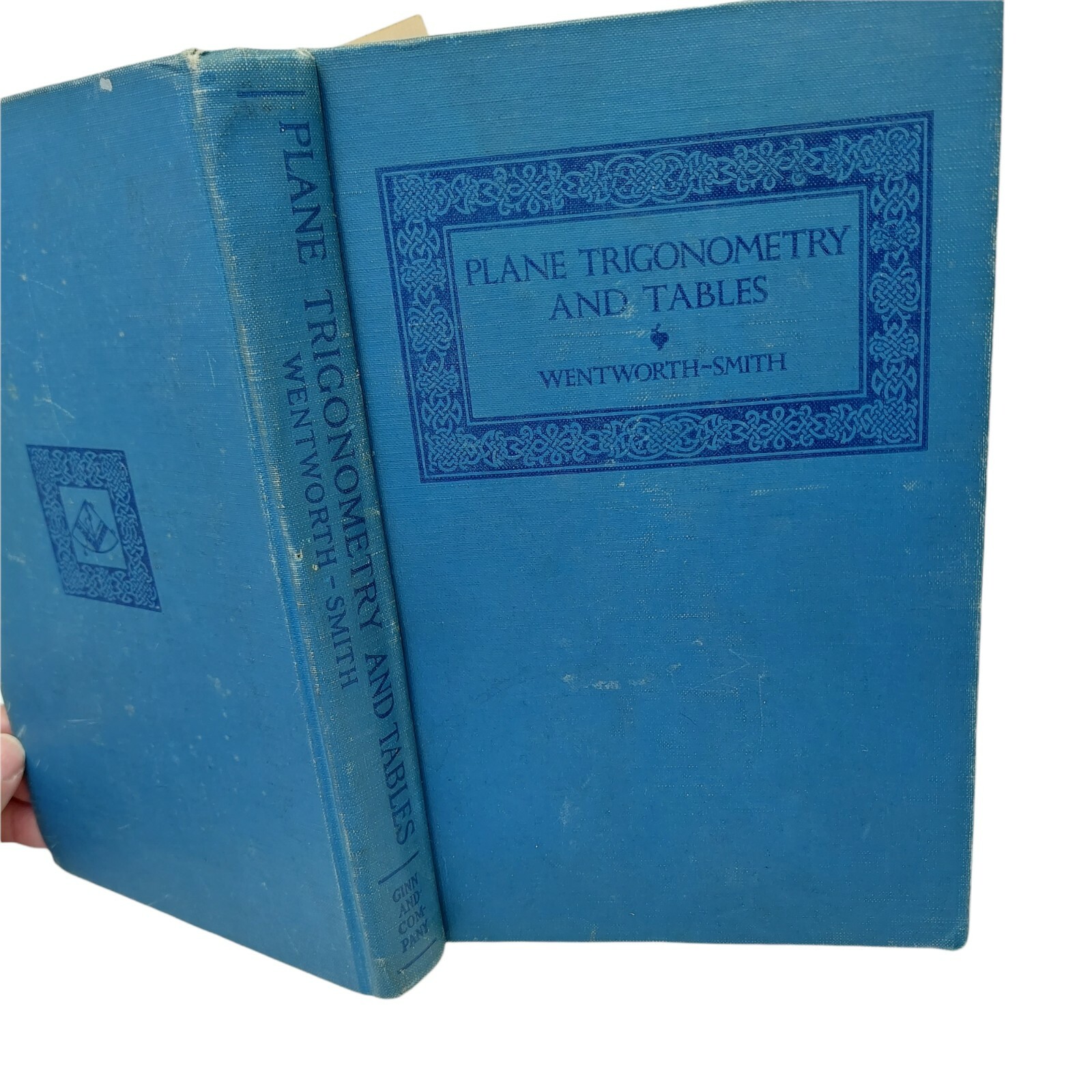 Plane Trigonometry and Tables Wentworth and Smith book 1951 Hardcover