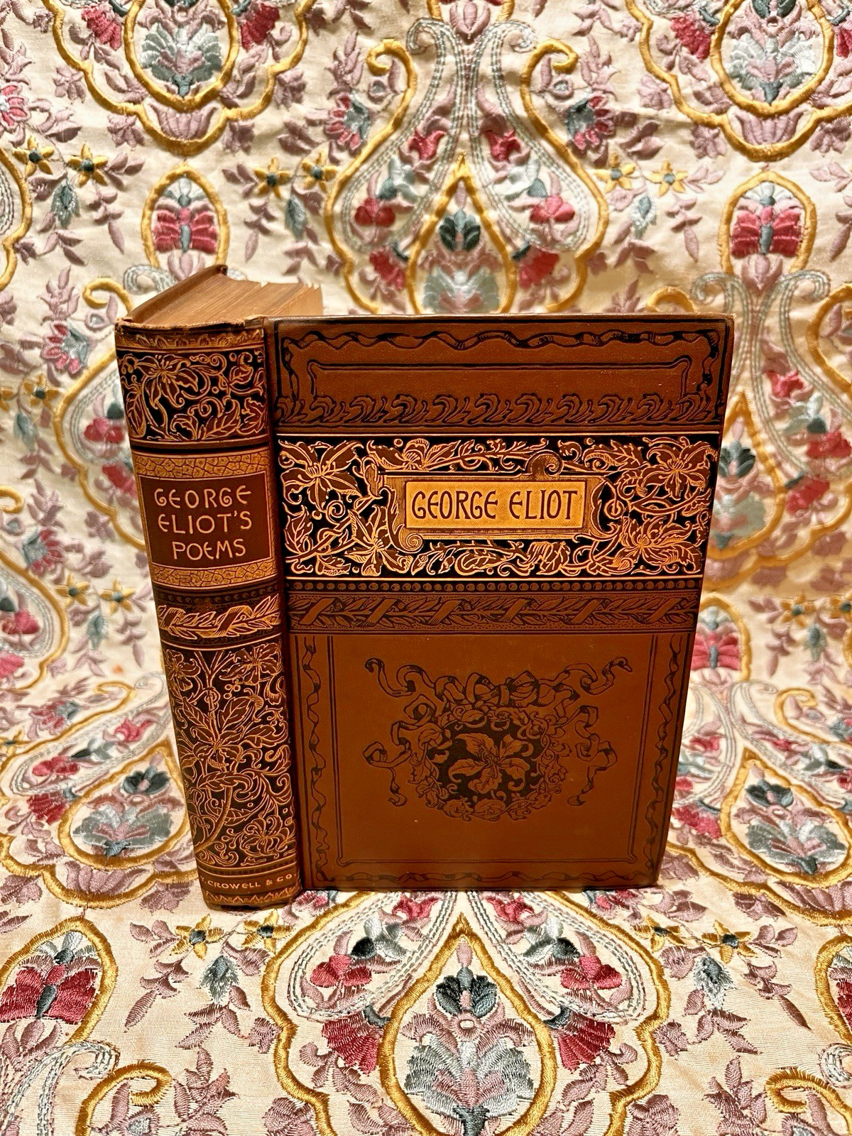 George Eliot Legend of Jubal & Other Poems, John W. Lovell, Beautiful Victorian