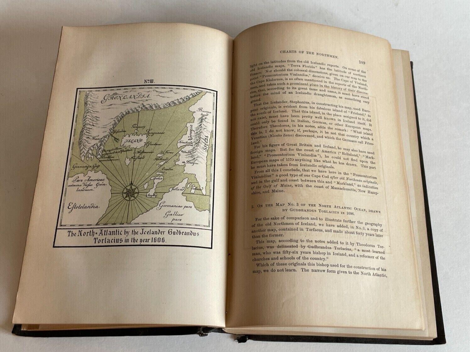 Collections Of Maine Historical Society 1869 By J. G. Kohl Vol 1 Fold Out Maps