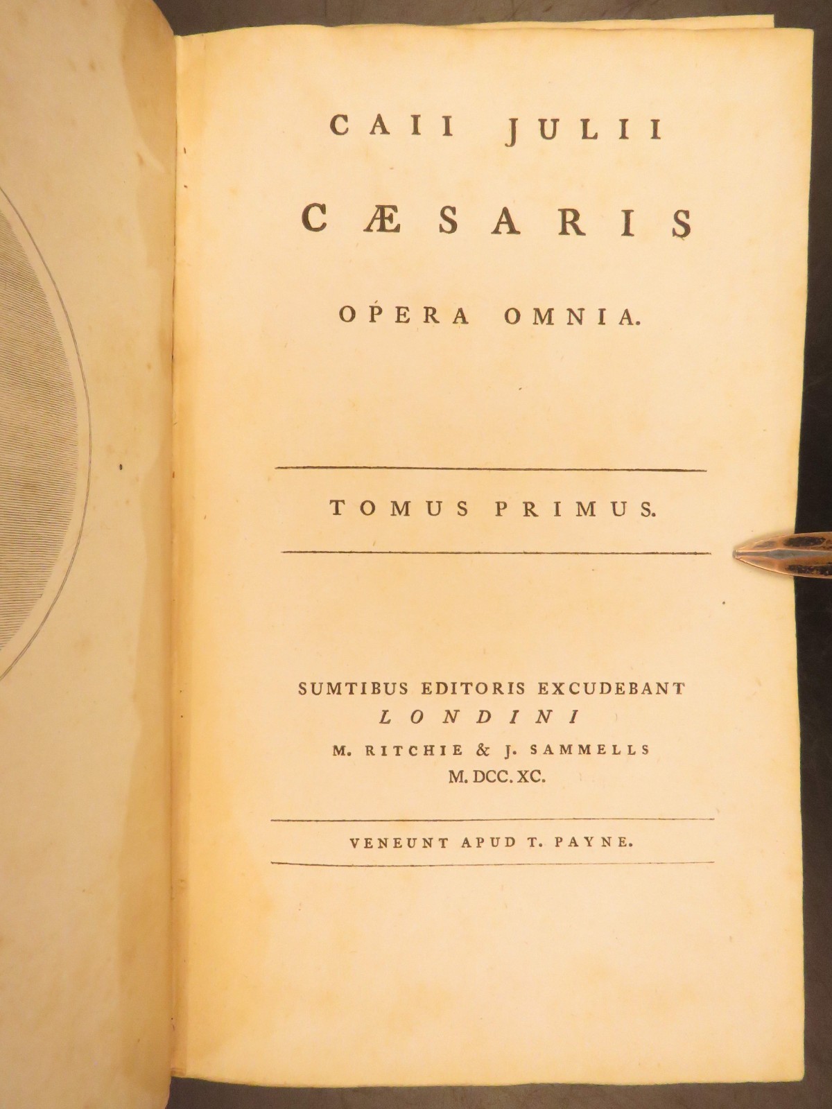 1790 – Julius Caesar War Commentaries | Ancient Rome Maps | 2vol Set