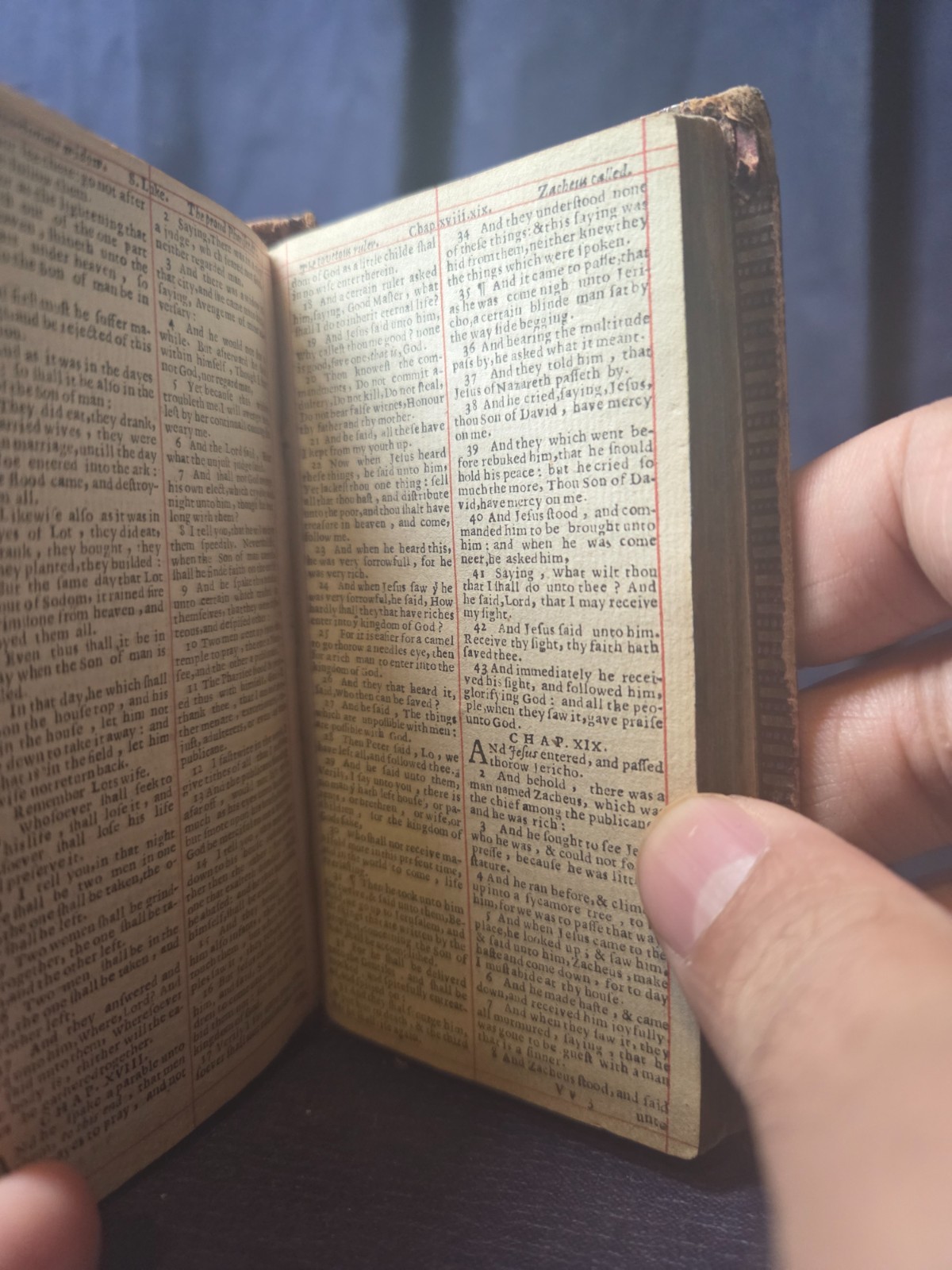 Holy Bible Containing the Old Testament and The New 1658 ~ Field’s Pearl Bible