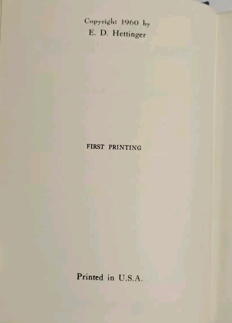 Miracles Through Prayer by E. D. Hettinger 1st Print Helmbold Hardcover 1960