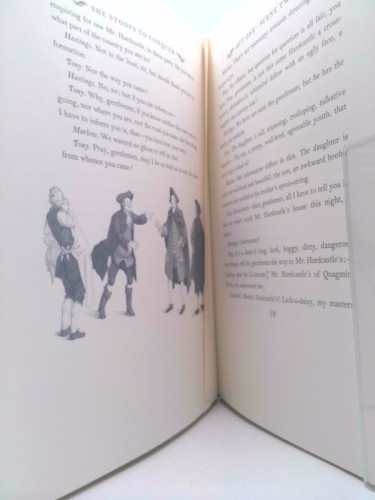 She Stoops To Conquer – Oliver Goldsmith – Easton Press – T.M.Cleland…