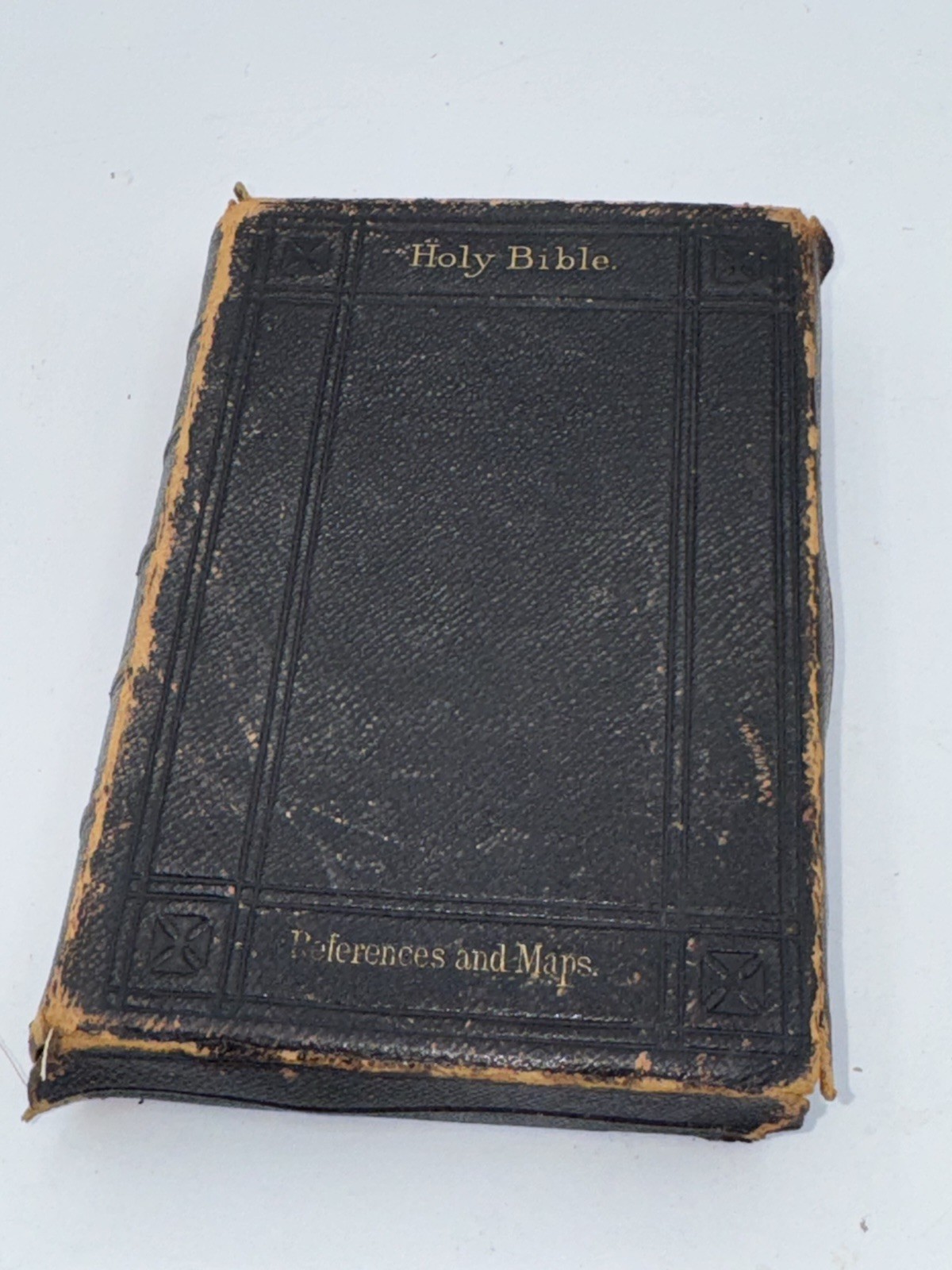 1876 Bible GLASCOW Gowans & Gray Old New Testament Illustrated Maps