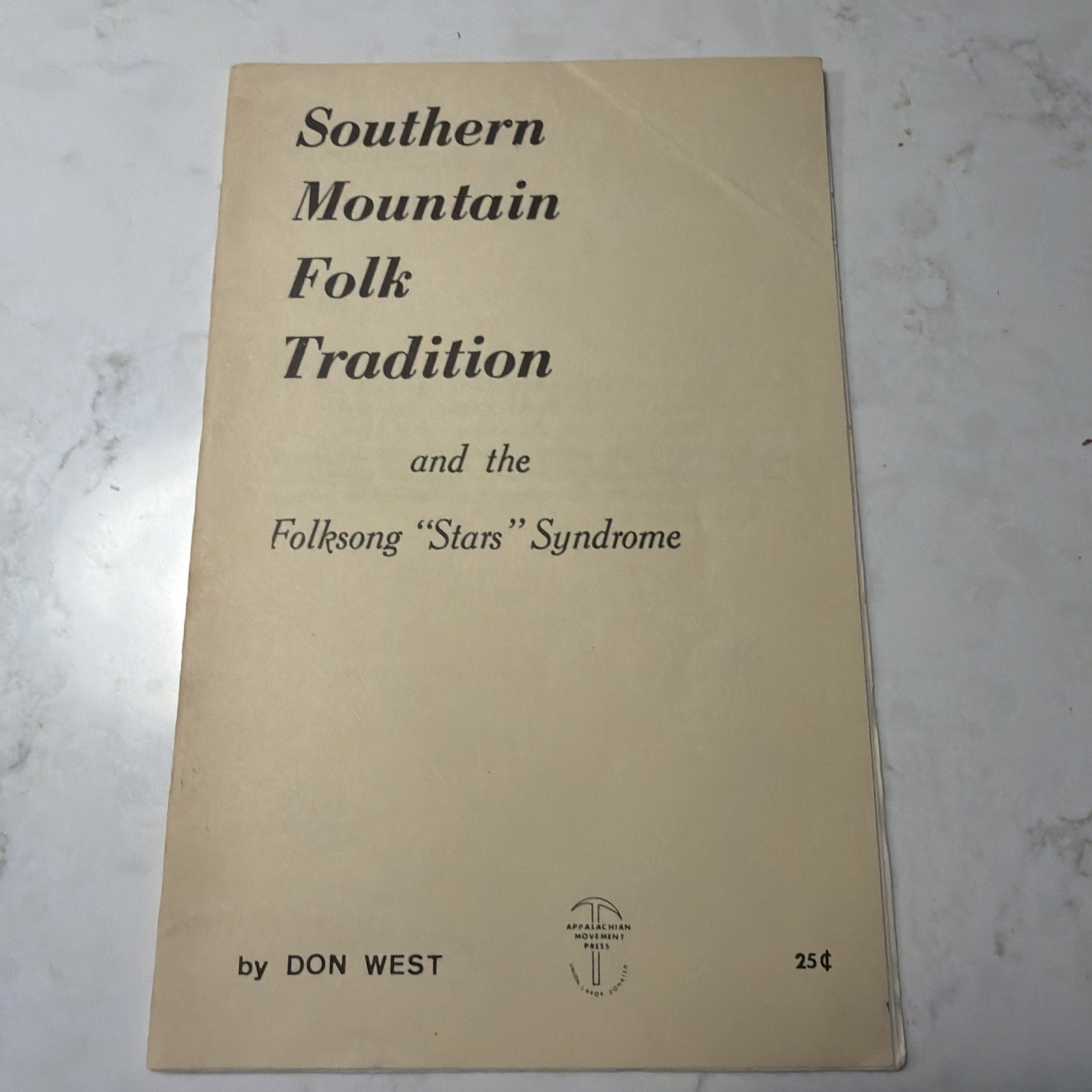 Vintage Book People’s Cultural Heritage in Appalachia by Don West