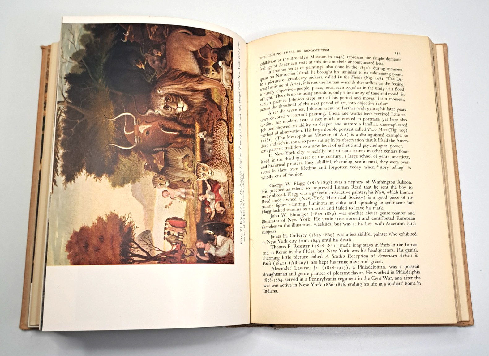 Painting in America: The Story of 450 Years by E.P. Richardson 1956 Vtg
