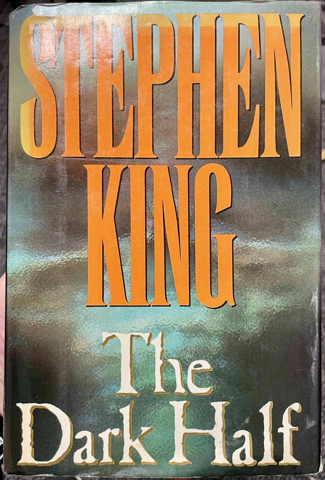 The Dark Half by Stephen King; Viking 1989; BOMC edition; HC/DJ quarterbound