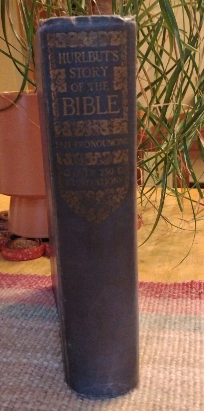 Hurlbut’s Story Of The Bible For Young And Old VTG Book 1932 Illustrated