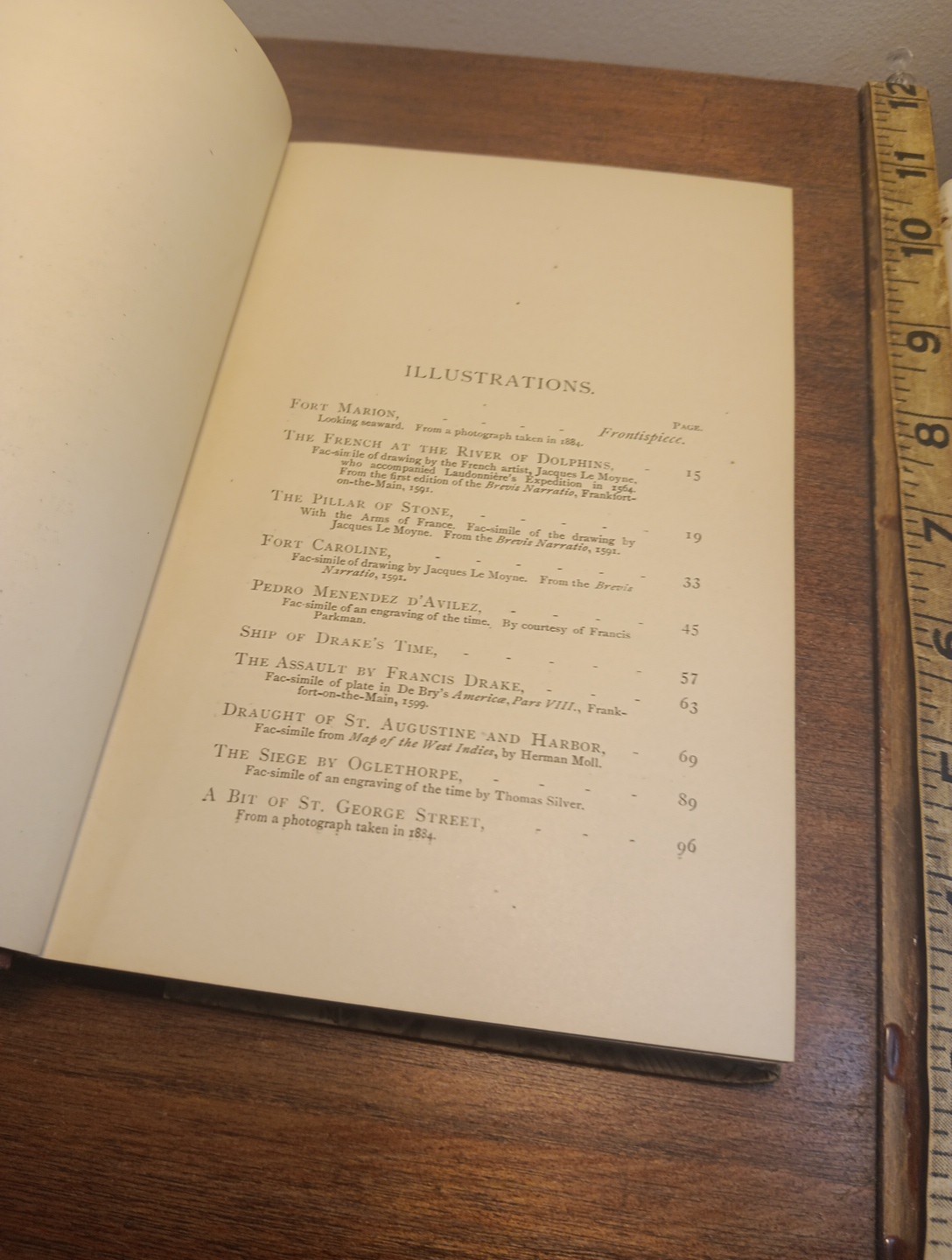 Charles B Reynolds: Old Saint Augustine, a Story of Three Centuries. HC, 1893
