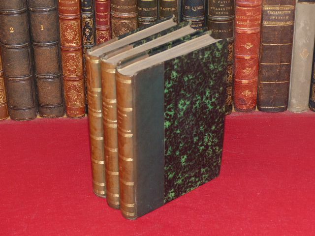FREDERIKA BREMER NOUVEAU MONDE Complet 3/3 EO fr 1854 Bel ex Relie Cuba Amérique