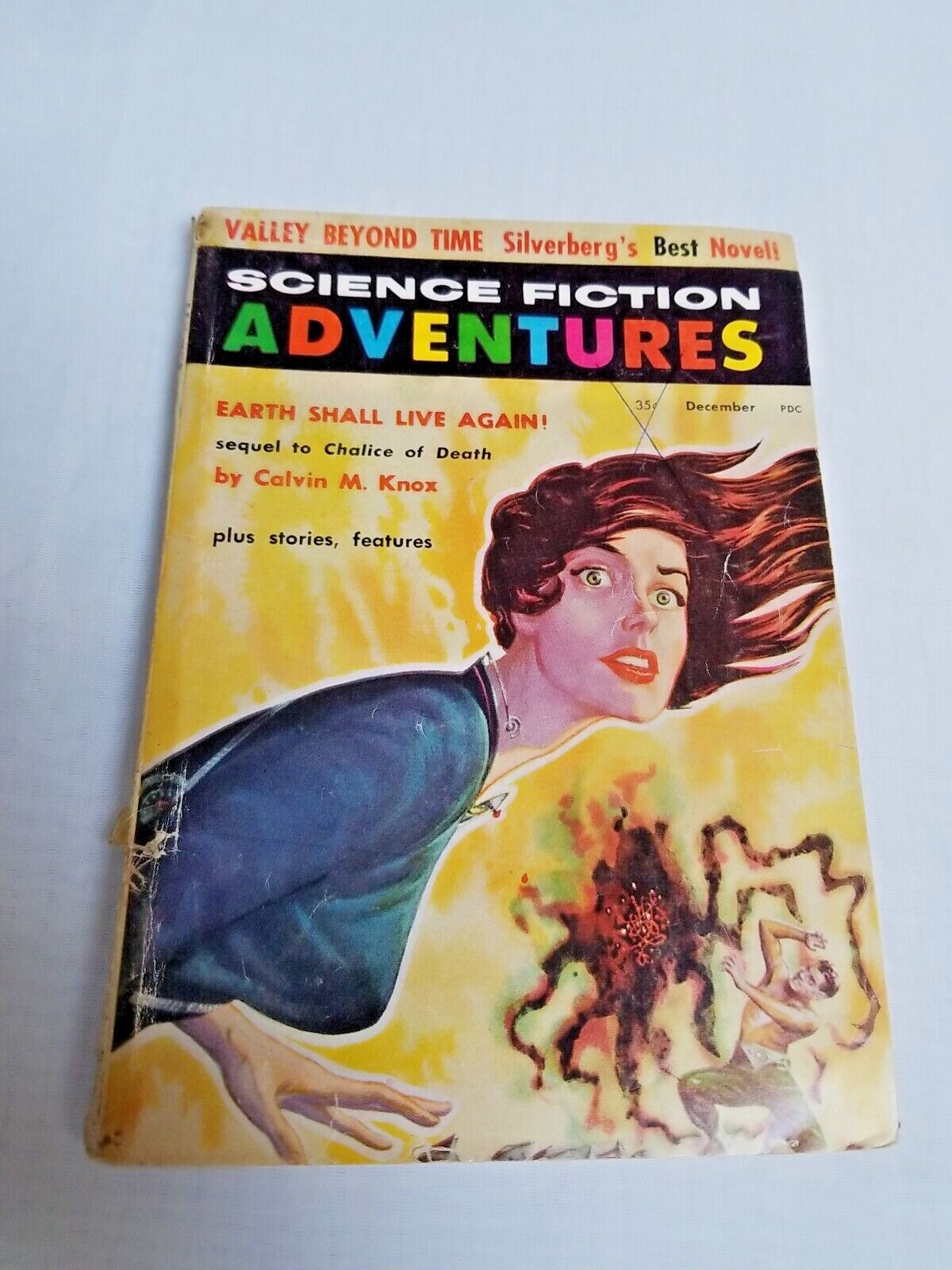 Science Fiction Adventures magazine (Royal Publishing, Dec 1957) PB (8.1)