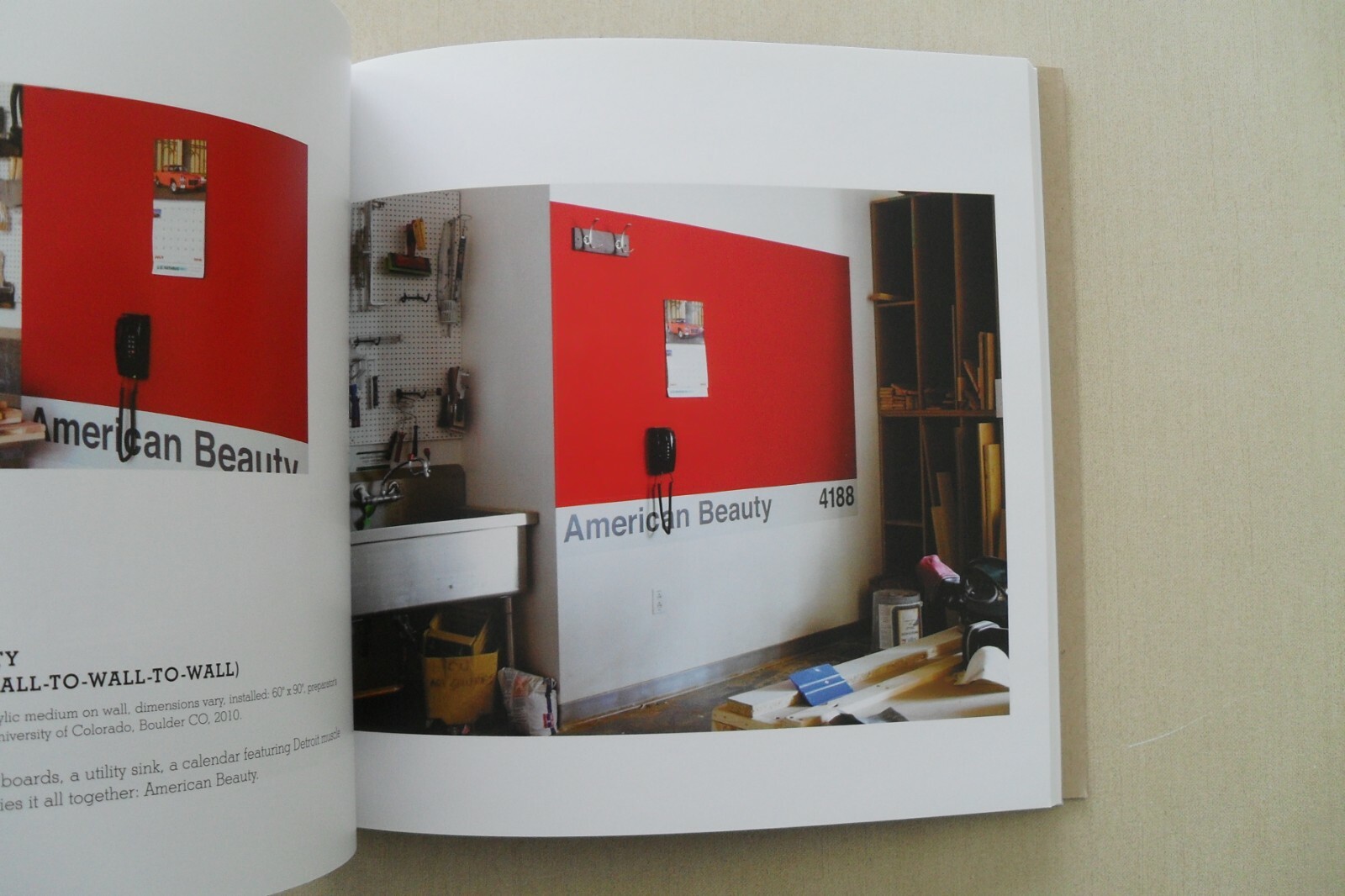 The Wall by Peter Wegner – Exhibit Catalog – CU Art Museum, Boulder, 2010 – Fine