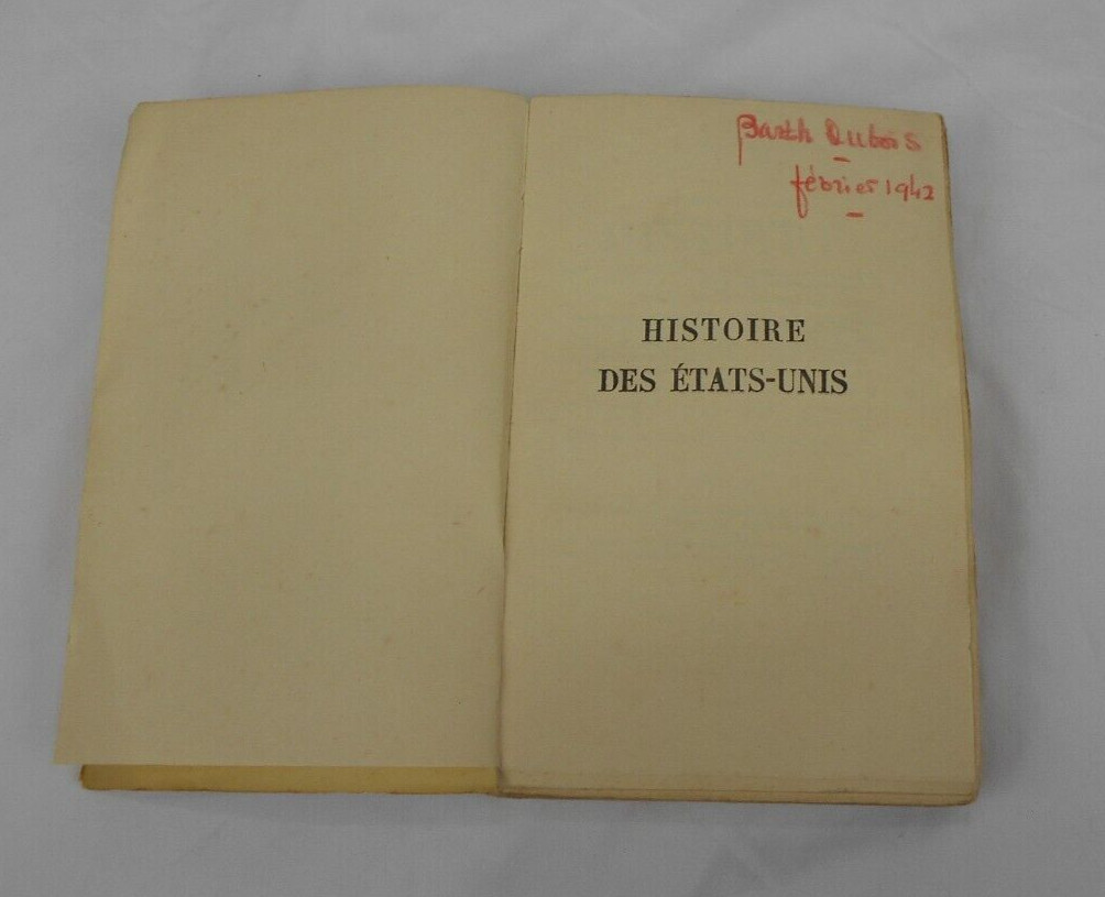Firmin Roz 1930 UNITED STATES HISTORY Histoire des Etats-Unit French book