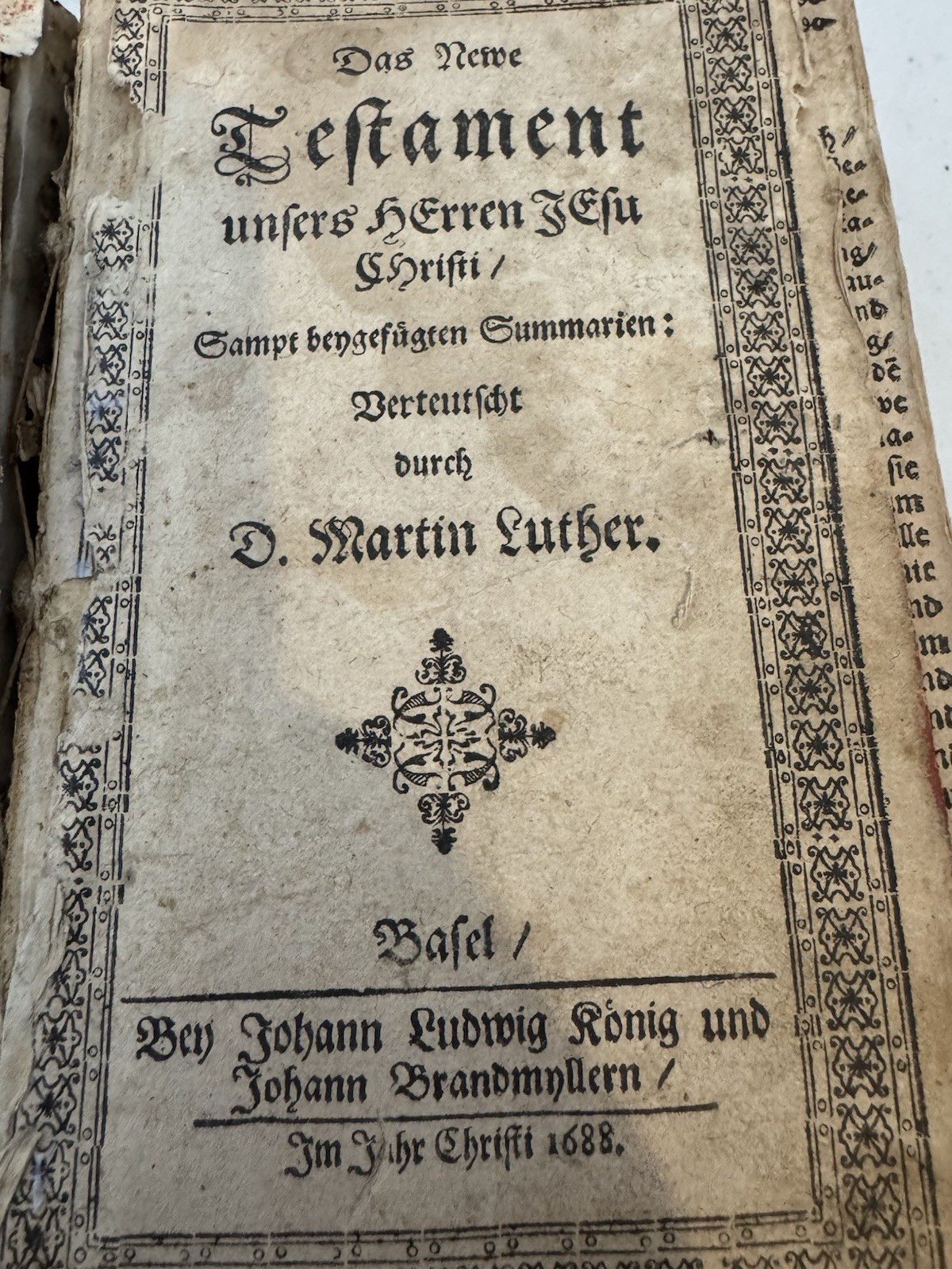 Martin Luther New Testament