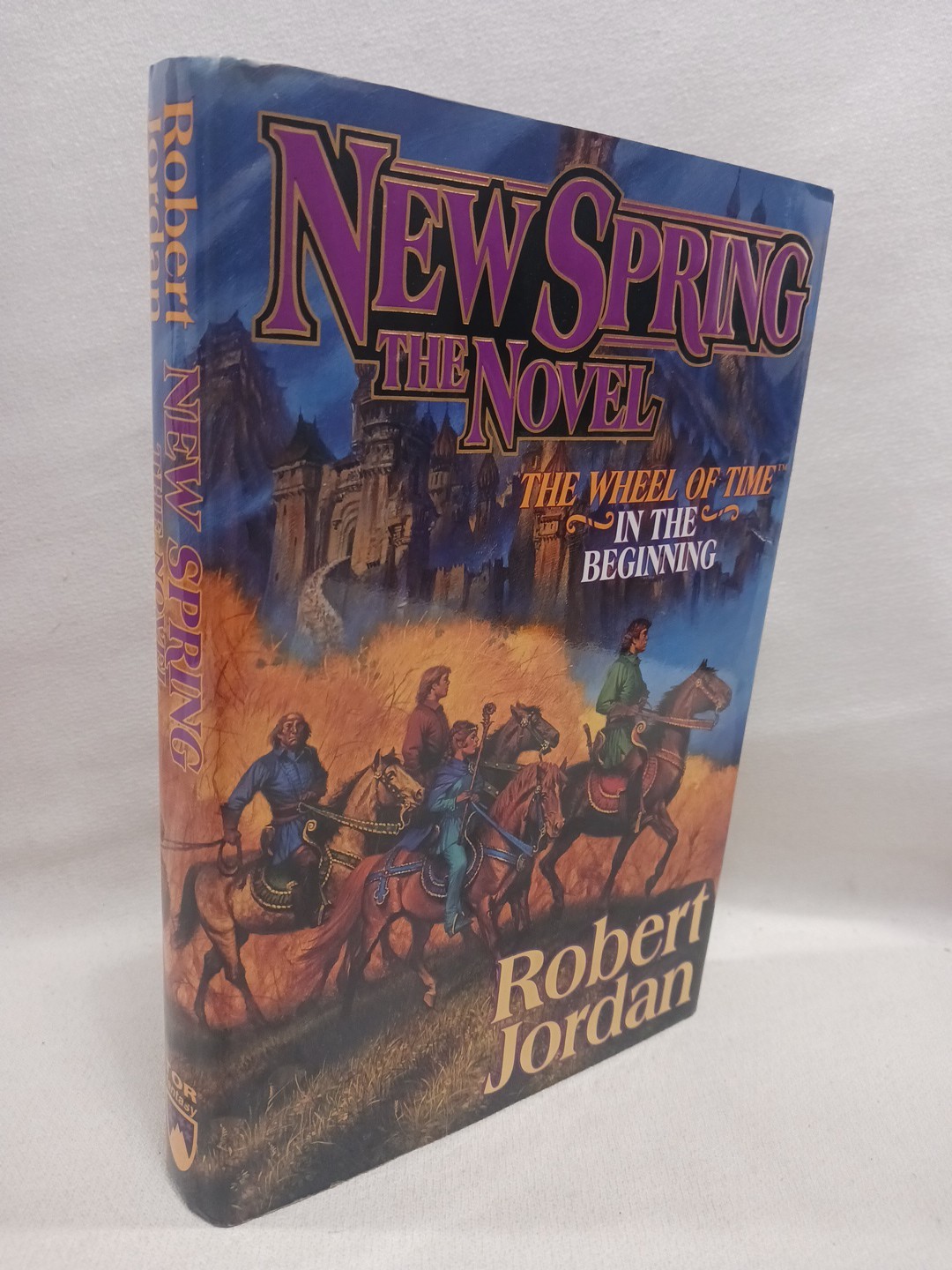 New Spring The Novel Wheel of Time Jordan Hardcover First Edition 1st Printing