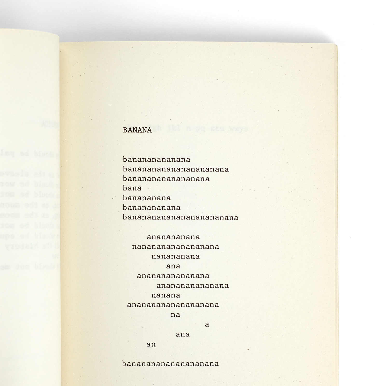 The Final E / Joyce Holland [Dave Morice] / Concrete Poetry 1978