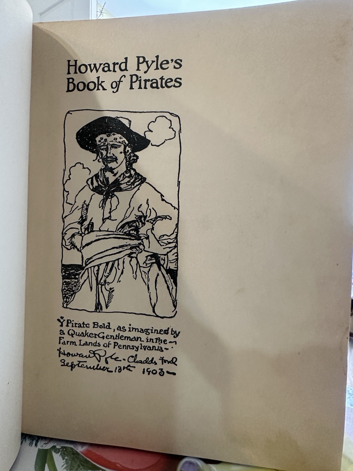 Howard Pyle’s Book Of Pirates First Edition 1921 Antique Illustrated