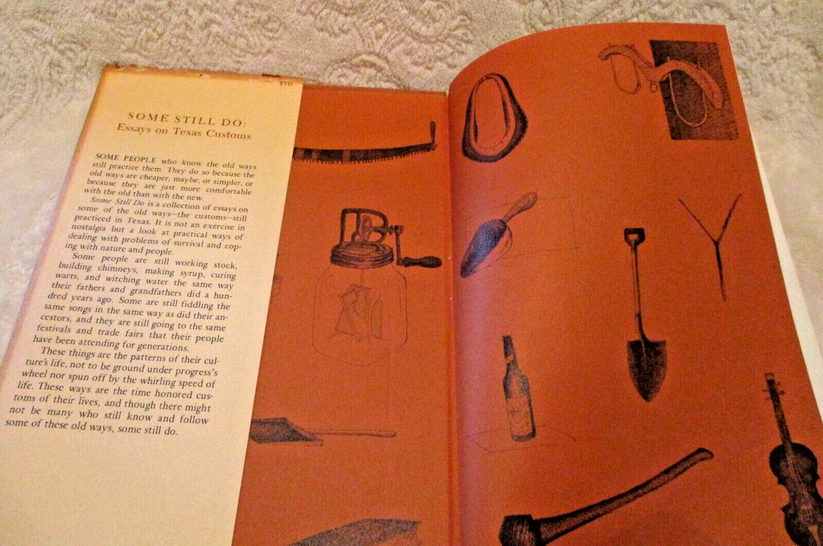 Some Still Do~Essays on Texas Customs~Francis Edward Abernathy~HC~DJ~1975