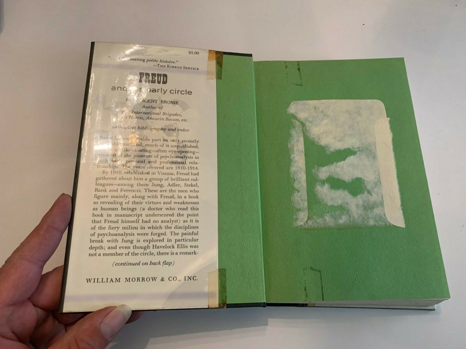 1968 Freud And His Early Circle by Vincent Brome Hardcover With Dust Jacket