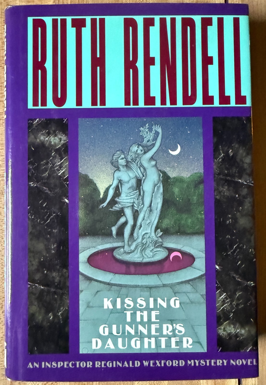 SIGNED! First Edition Ruth Rendell Kissing the Gunner’s Daughter 1992 HC DJ 1st