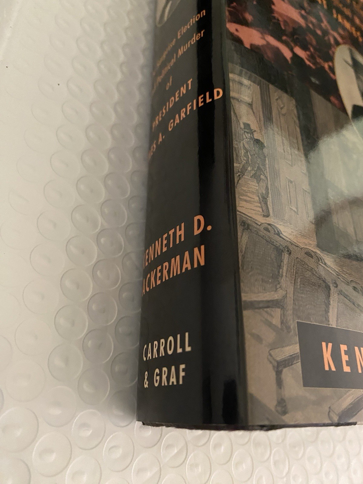 Kenneth Ackerman Dark Horse First Edition Signed Inscribed Hardcover