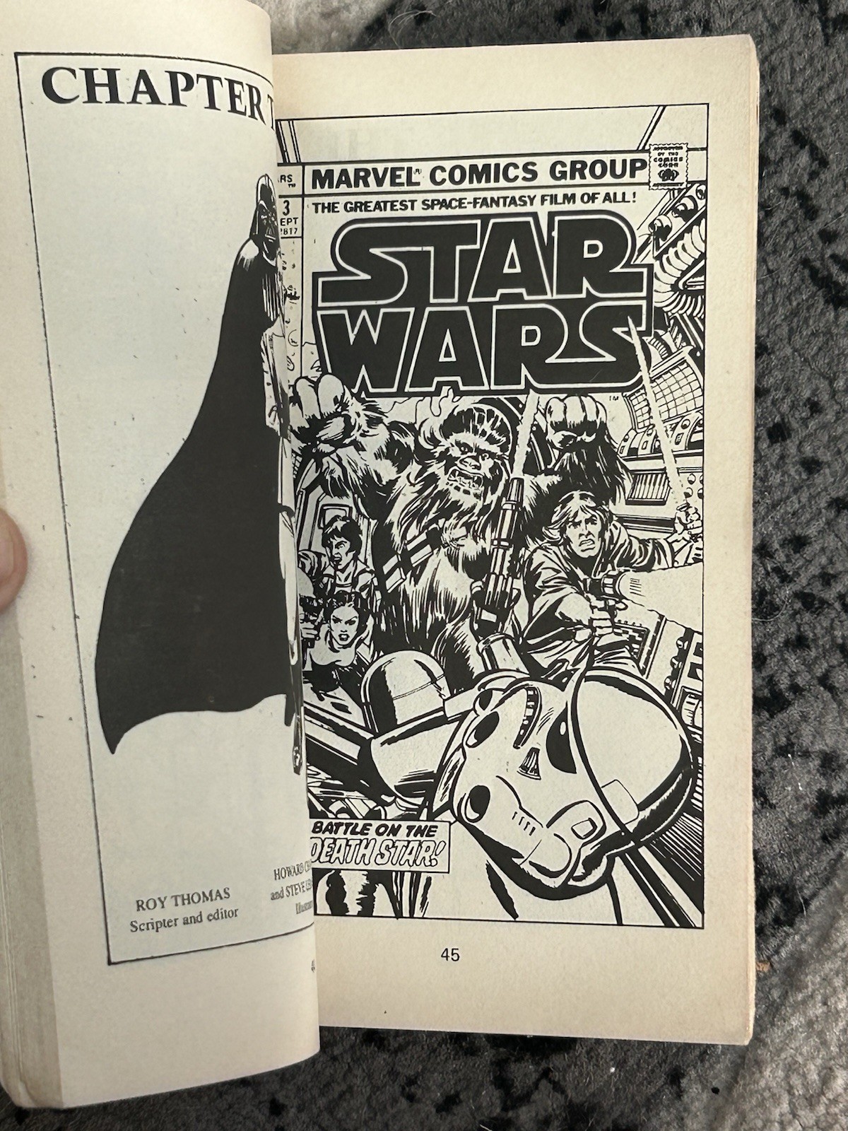 Marvel Comics Illustrated Version of STAR WARS Roy Thomas & George Lucas 1st Ed