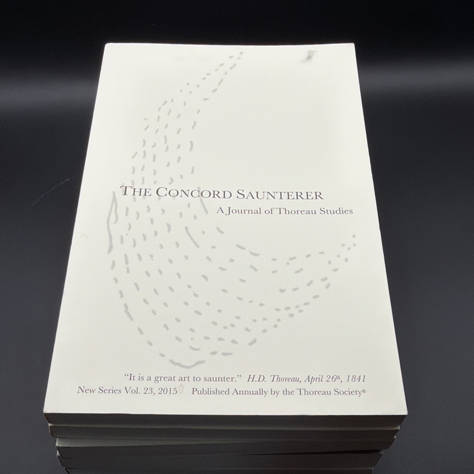 Concord Saunterer Journal; HENRY DAVID THOREAU Society Walden Vol 22-25,28,30,32