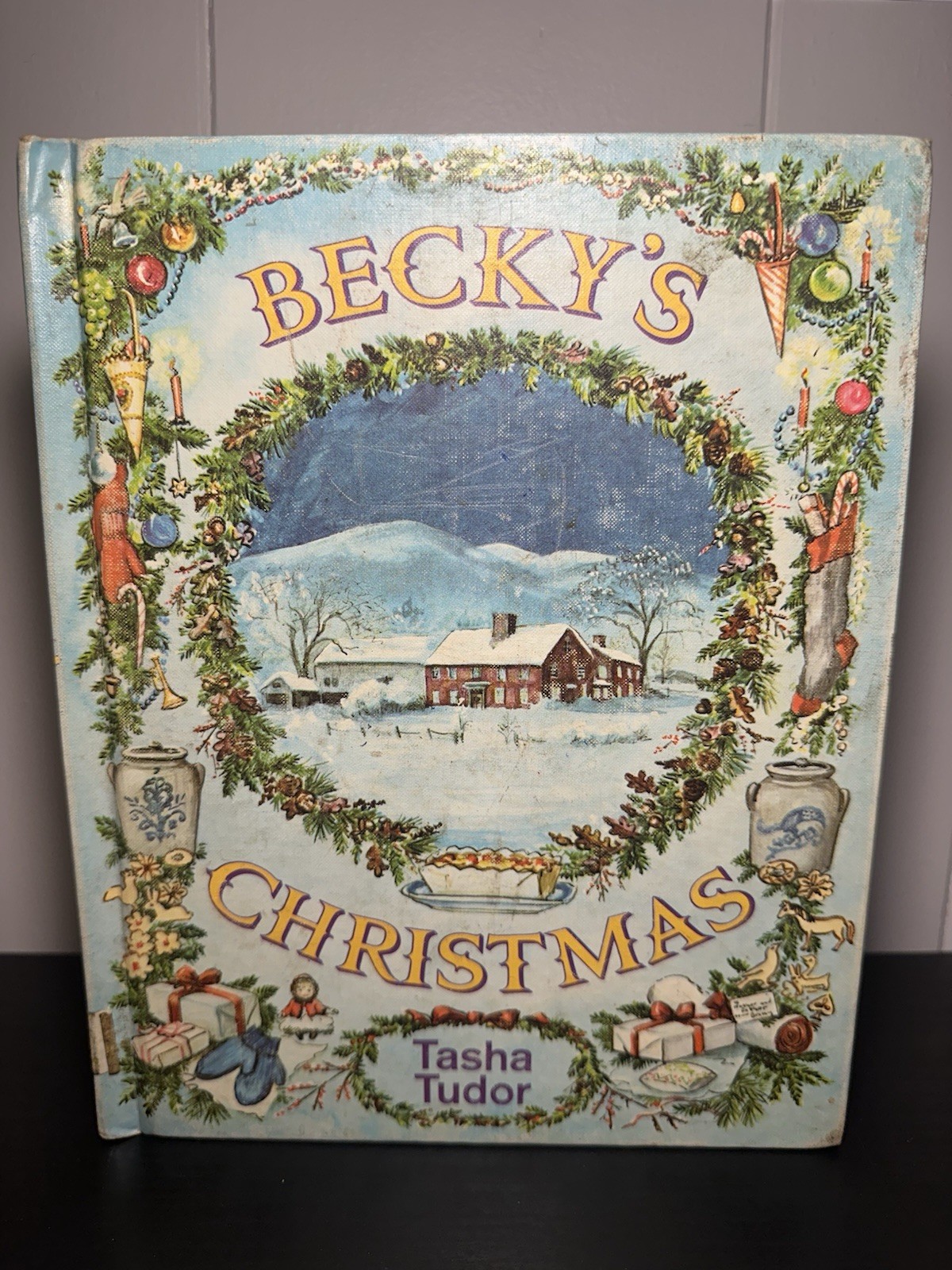 VG 1961 Hardcover First Edition Becky’s Christmas Tasha Tudor