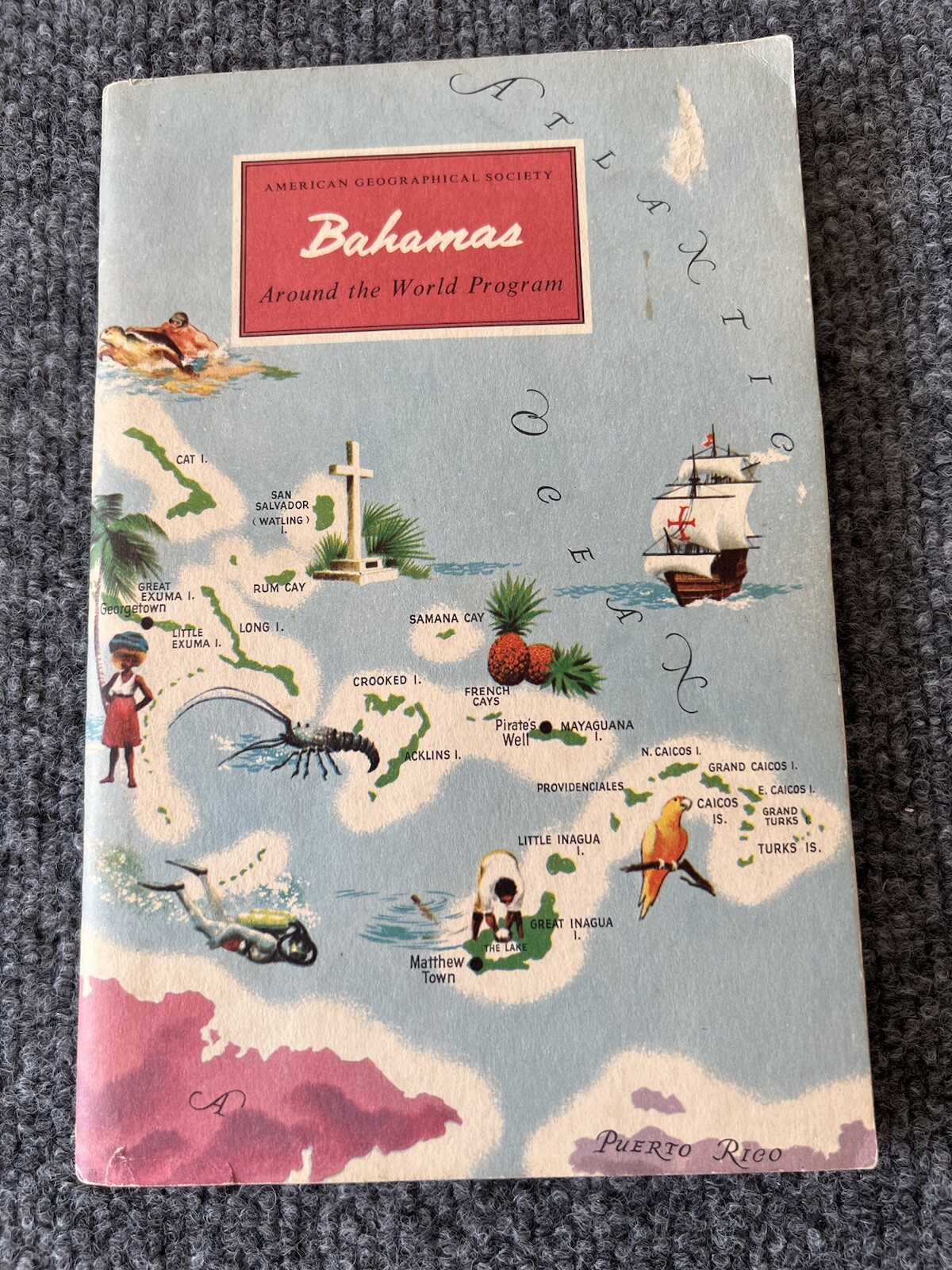 American Geographical Society VTG Around The World Program Bahamas 1959