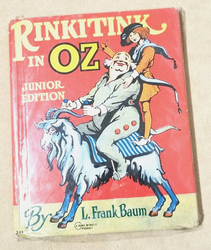 RINKITINK IN OZ Junior Edition by L. Frank Baum John R Neil Rand McNally 1939