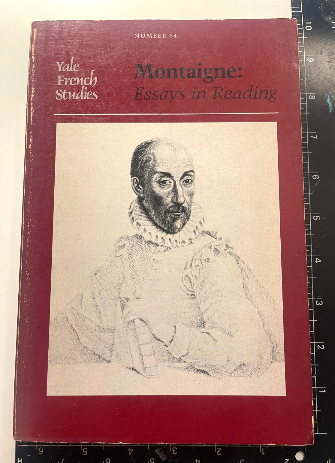 RARE 1983 MONTAIGNE ESSAYS IN READING YALE FRENCH STUDIES #64 UNIVERSITY PRESS