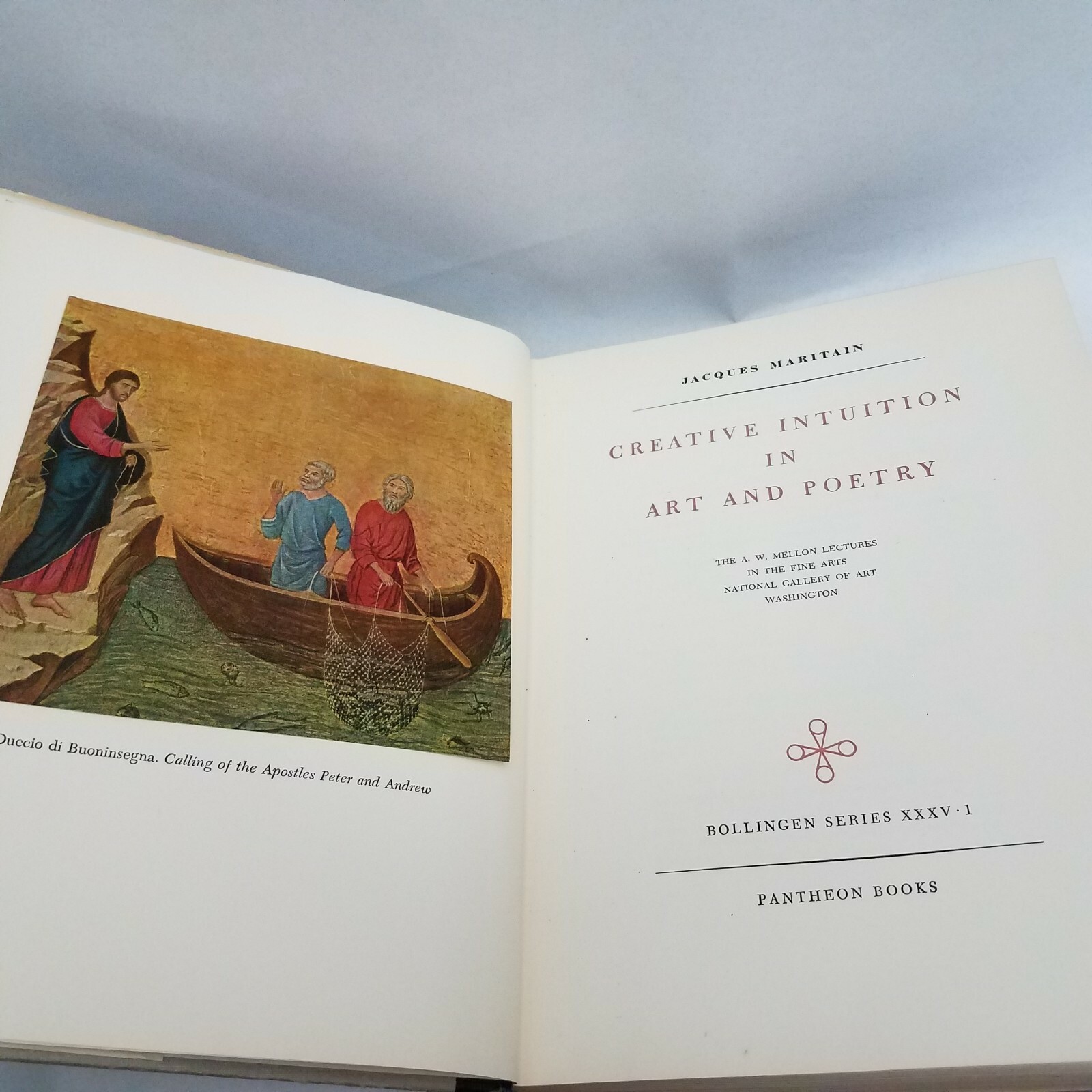 Jacques Maritain Creative Intuition in Art and Poetry 1953 1st/2nd Bollingen