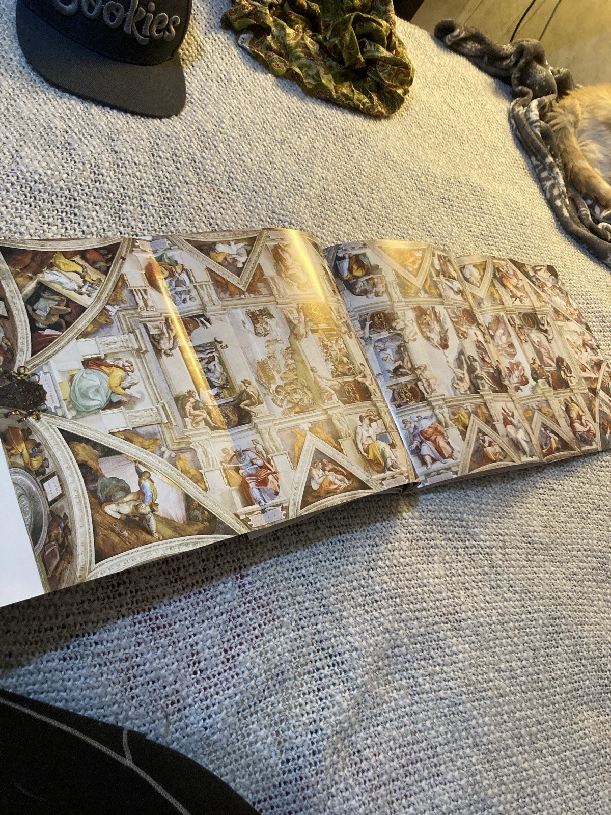 Coffee Table Book Michelangelo & Raphael In The Vatican Hard Cover, incl. dust