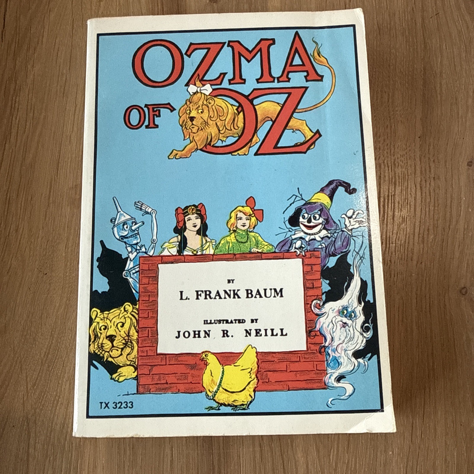 Ozma of Oz by L. Frank Baum Vintage Scholastic TX 3233 Paperback