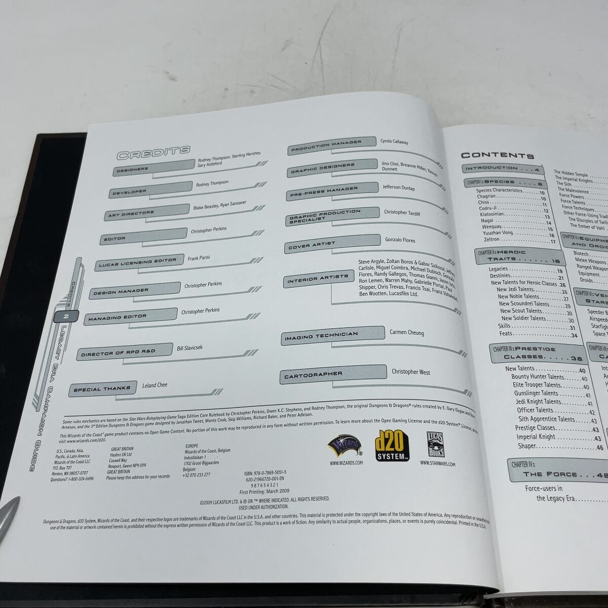 Legacy Era Campaign Guide (Star Wars Roleplaying Game) by Rodney Thompson, Sterl