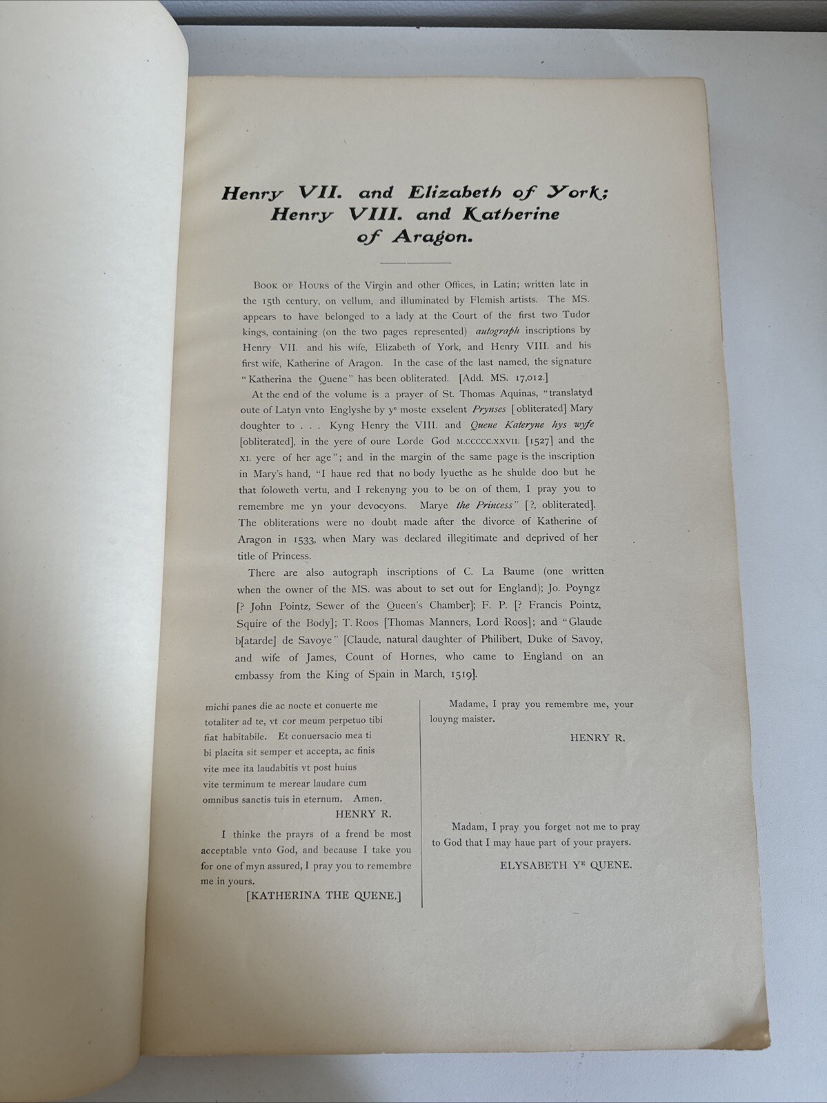 Universal Classic Manuscripts – Dunne – Bound Luther Browning Henry Early 1900s