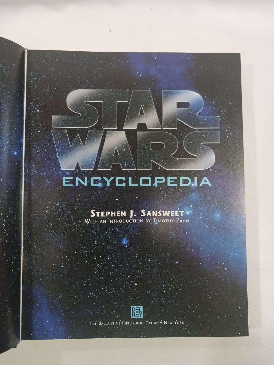 Star Wars Encyclopedia Stephen J. Sansweet 1998 Hardcover First Edition Book VGC