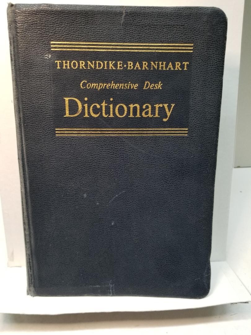 Thorndike – Barnhart Comprehensive Desk Dictionary 1954 soft cover