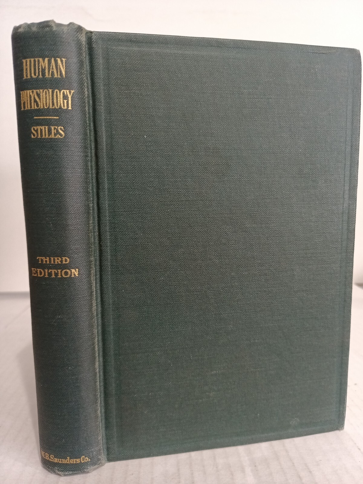 Human Physiology A Text-Book for High Schools and Colleges by Stiles 1922 3rd Ed