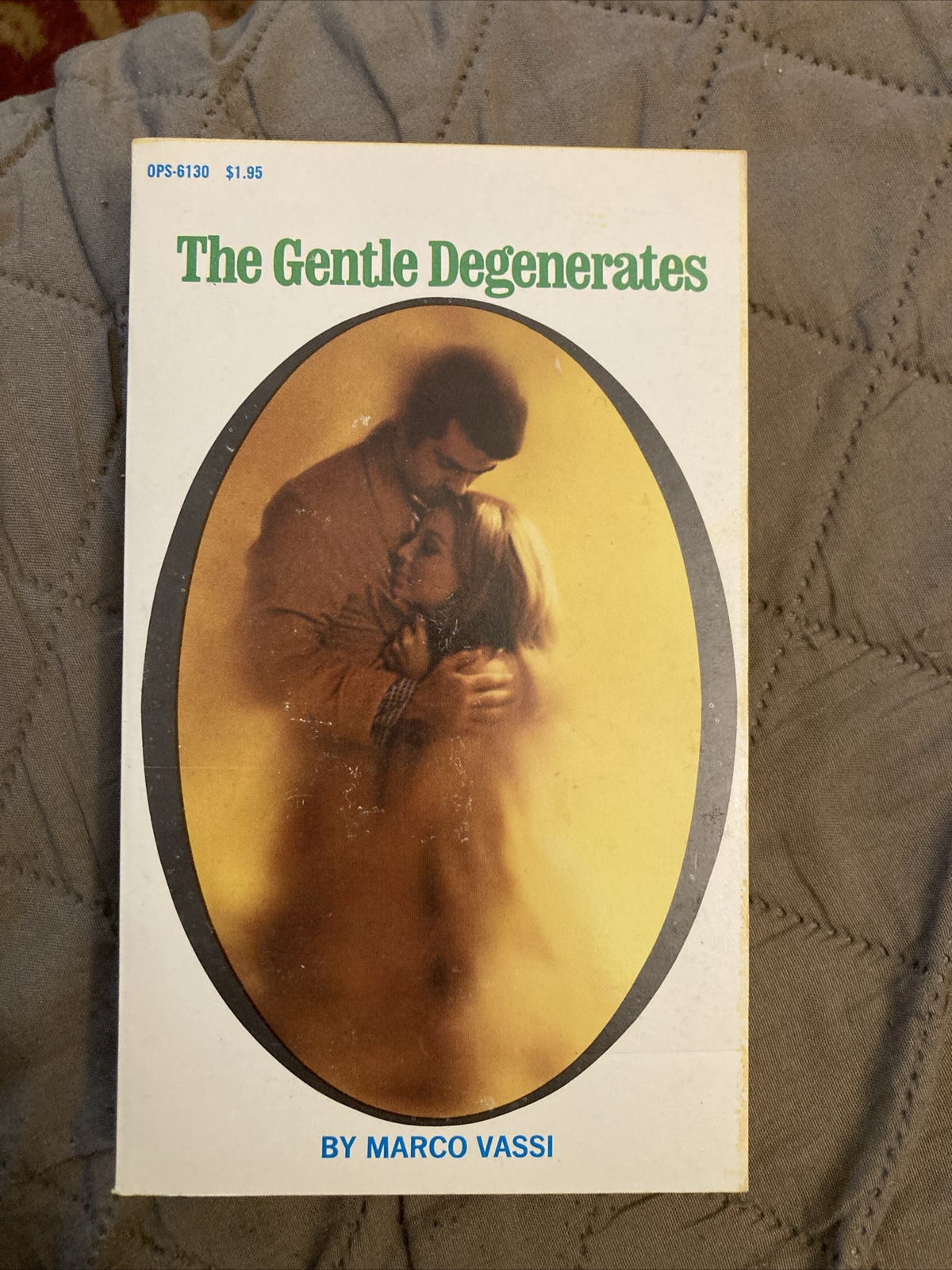 Sleaze Vintage Pb, The Gentle D’s by Vassi, Olympia Press OPS6130, 2nd 1972, NF