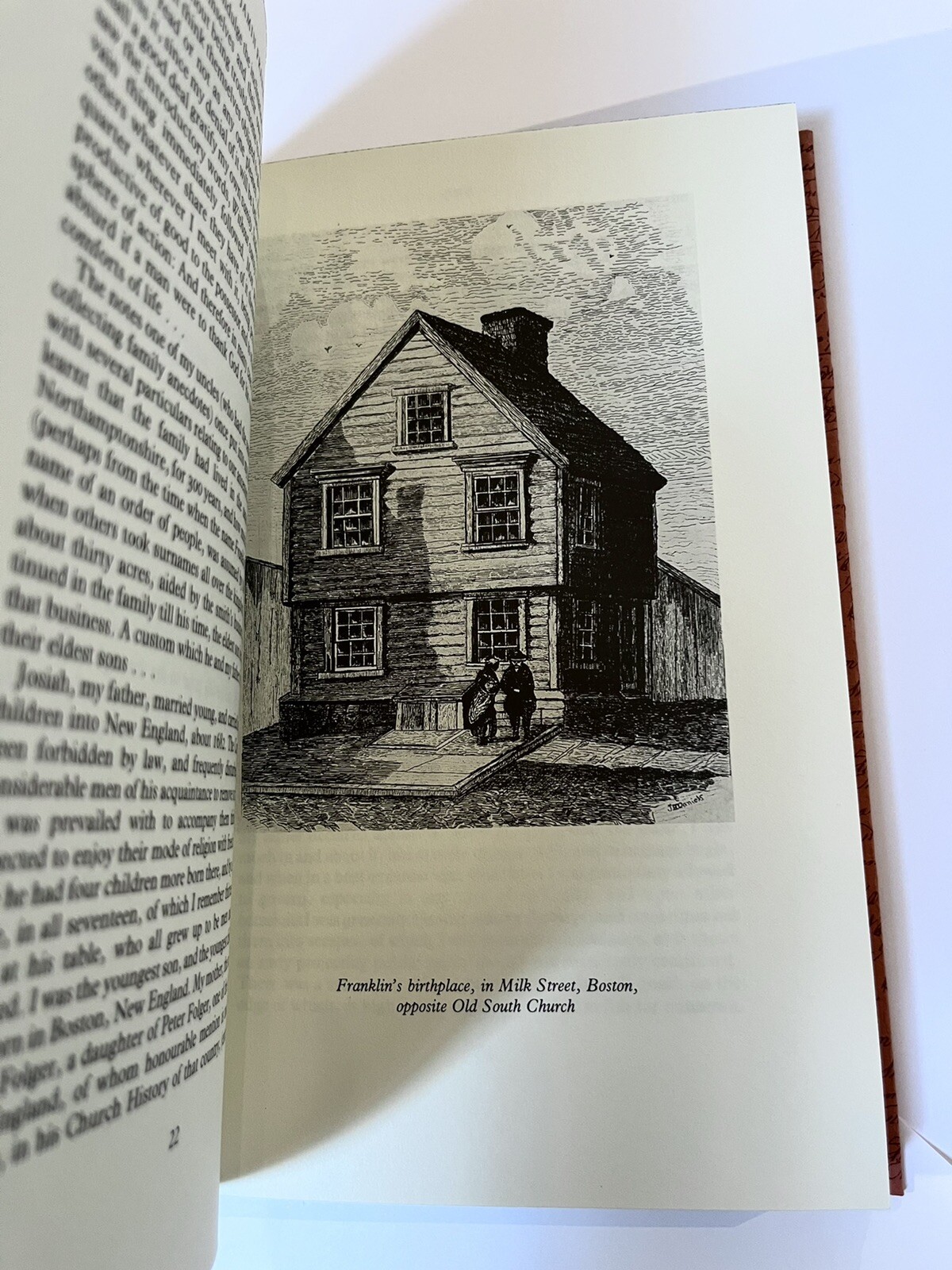 FOLIO SOCIETY: Benjamin Franklin: His Life as he Wrote it – 1989 Edition