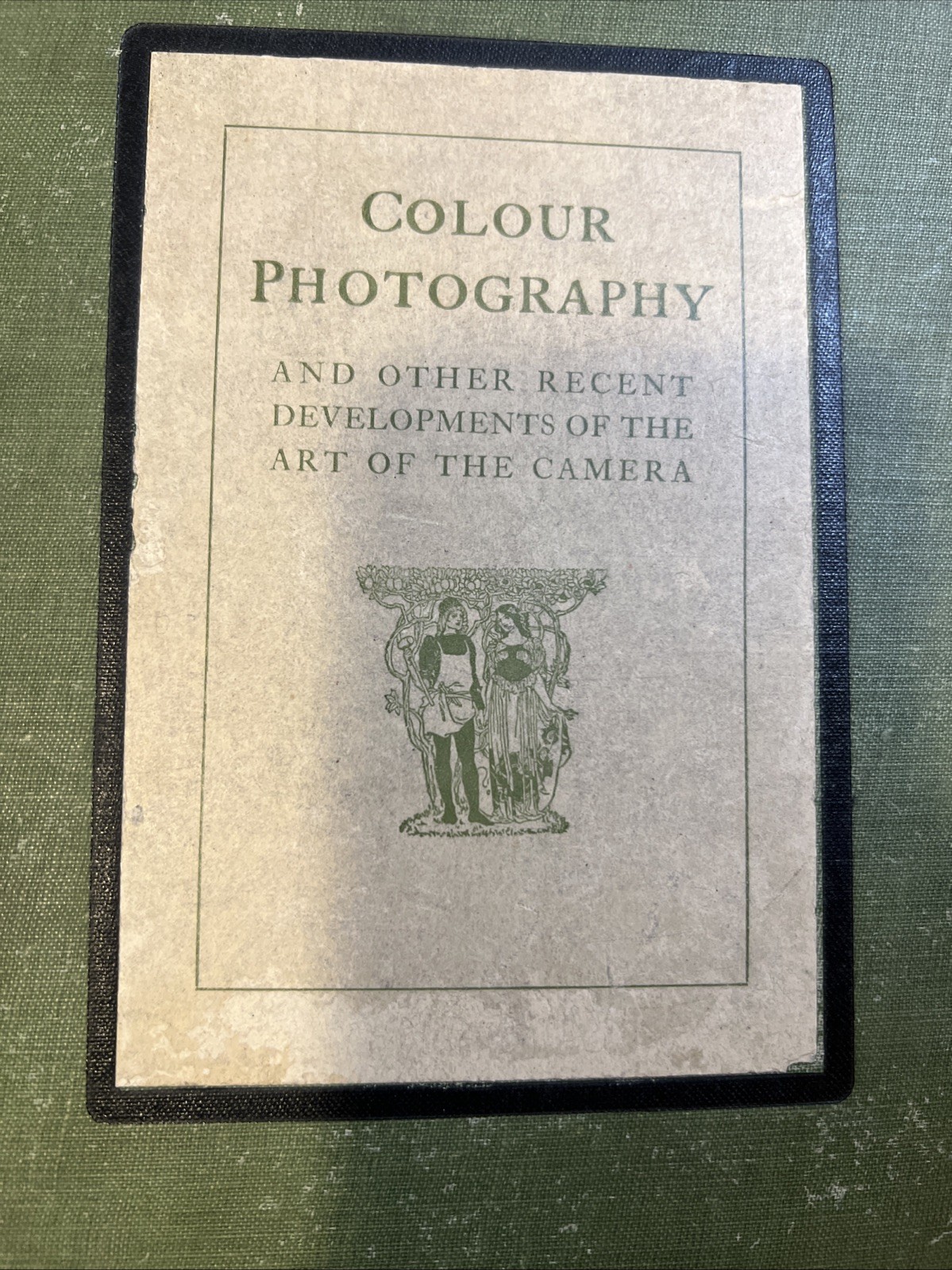 1908 Colour Photography And Other Recent Developments of the Art of the Camera