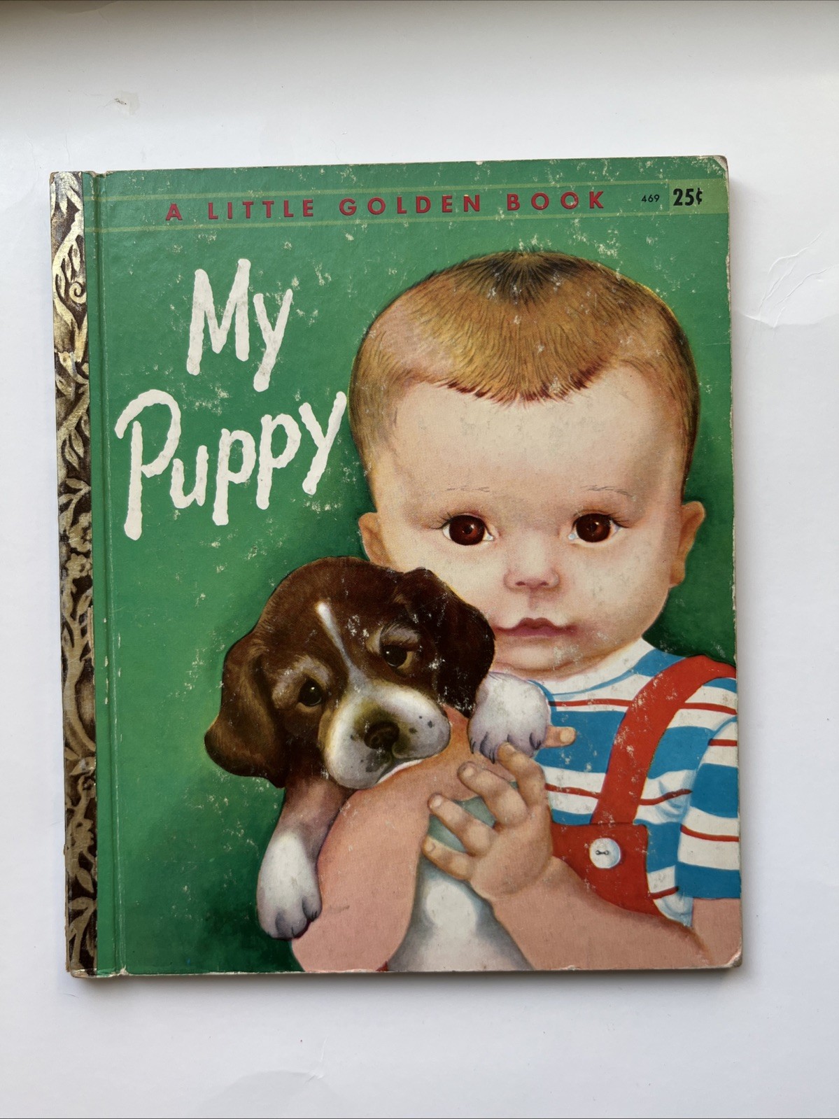 MY PUPPY Little Golden Book Eloise Wilkin 1955 Vtg