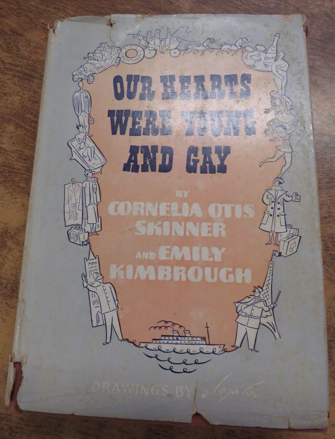 OUR HEARTS WERE YOUNG AND GAY Skinner & Kimbrough 1942 1st Ed. Dodd, Mead HC/DJ