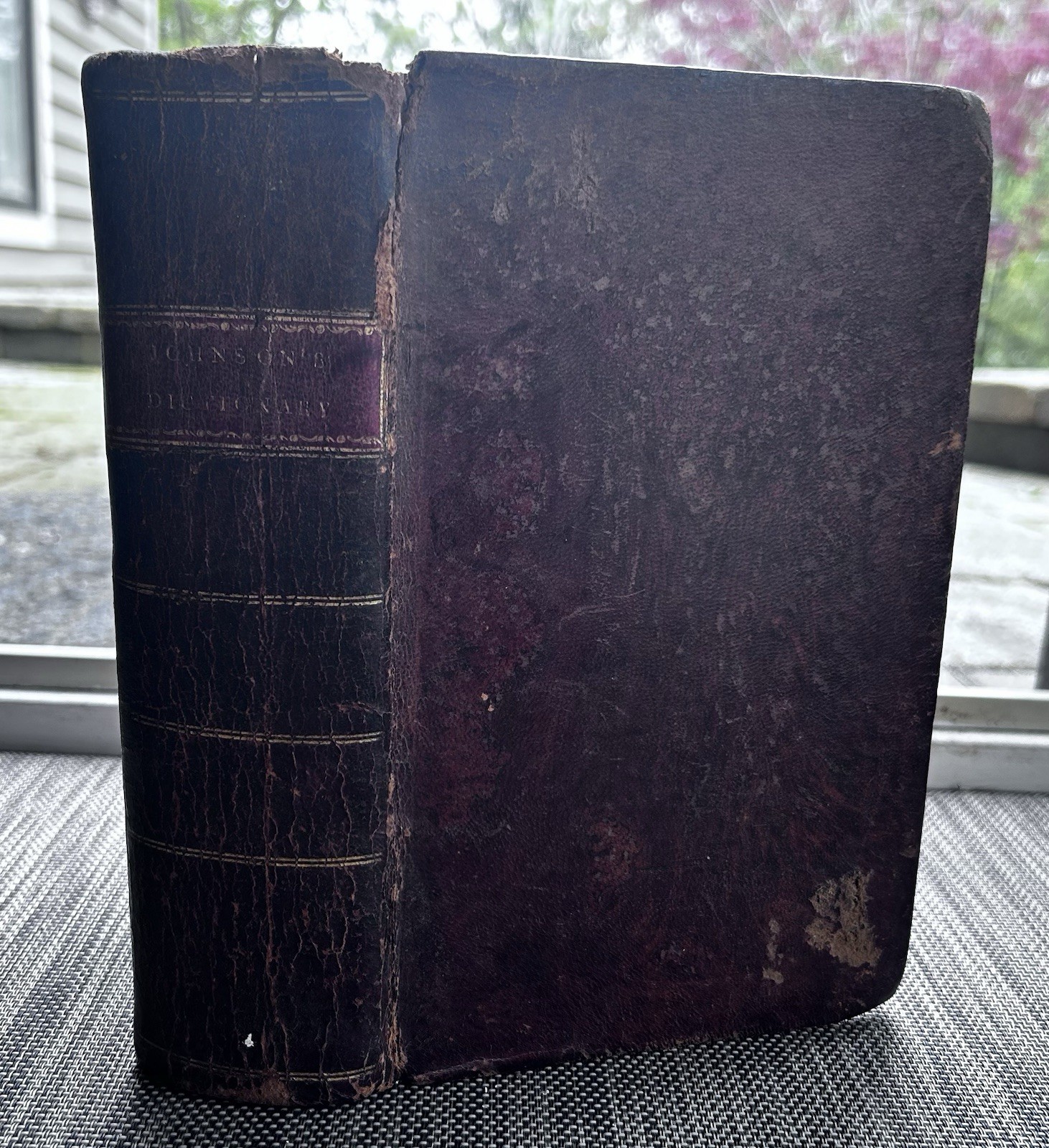 1805 Dictionary of the English Language Samuel Johnson First American Ed 1st