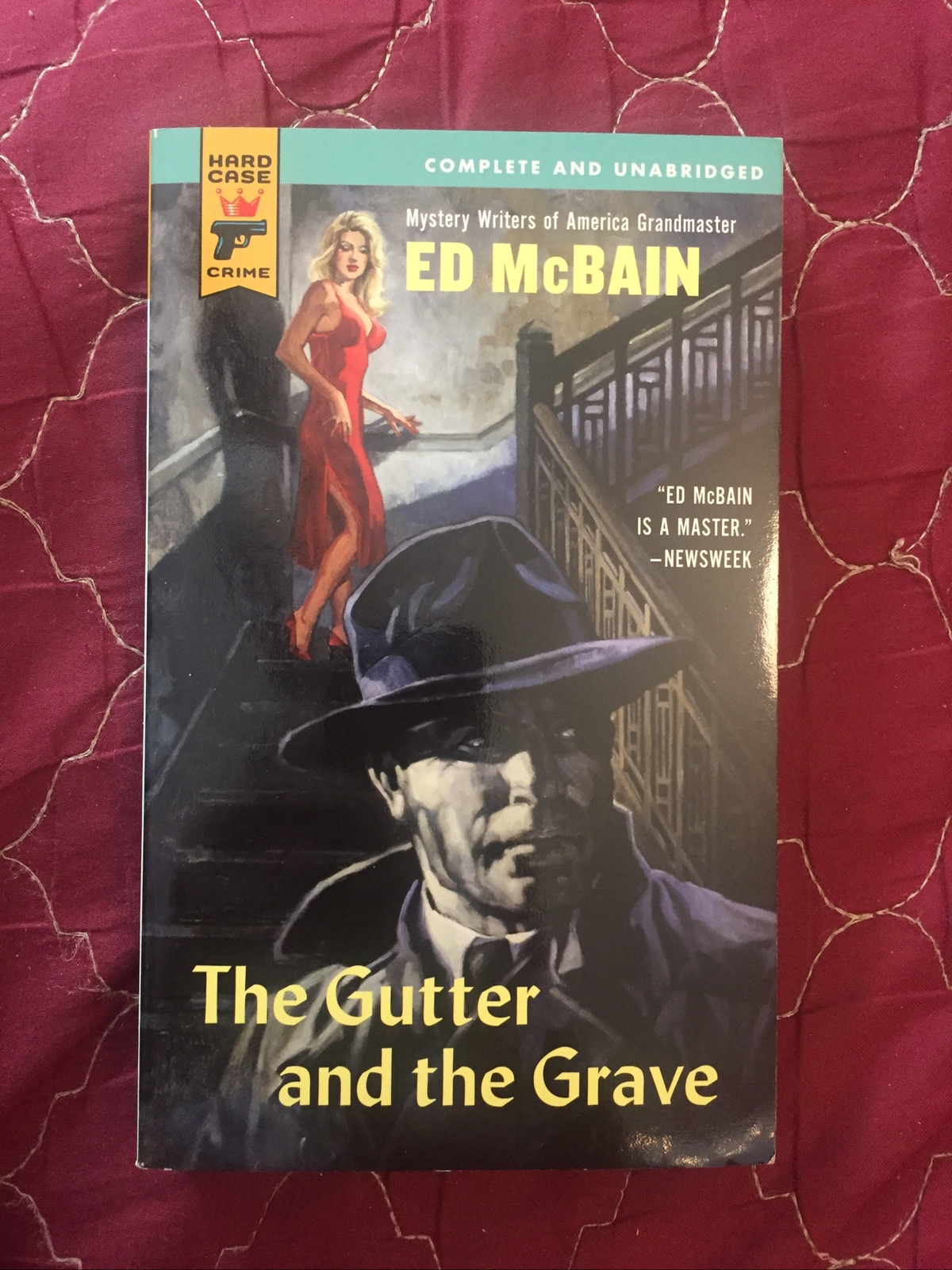 Crime GGA Vintage Pb, The Gutter And The Grave by McBain Hard Case 015, 2006, NF